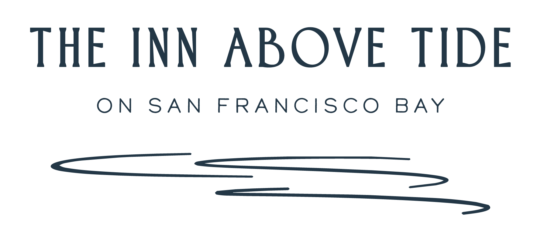 Inn Above Tide logo. Sausalito luxury hotel